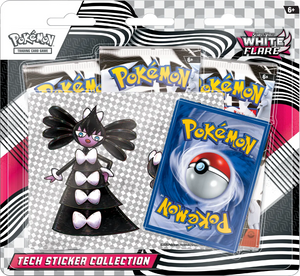 White Flare Tech Sticker Collection [Gothitelle]