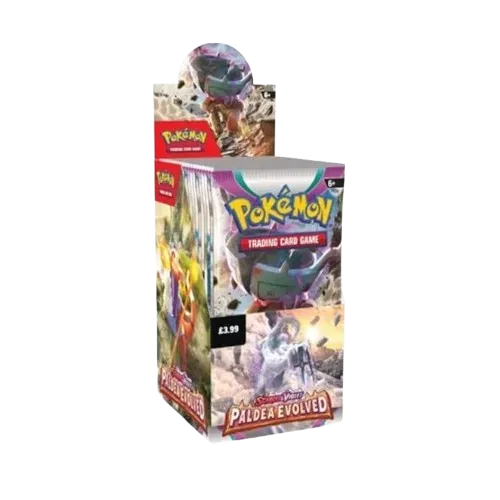 Pokémon Paldea Evolved Half Booster Box