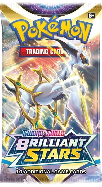 Pokemon Sword & Shield Brilliant Stars Booster Pack