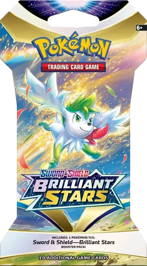 Pokemon Sword & Shield Brilliant Stars Sleeved Booster Pack