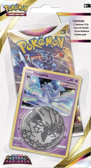 Pokemon Sword & Shield Astral Radiance Premium Checklane Blister [Oricorio]