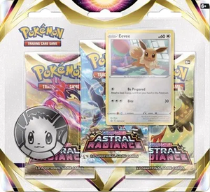 Pokemon Sword & Shield Astral Radiance 3-Pack Blister [Eevee]