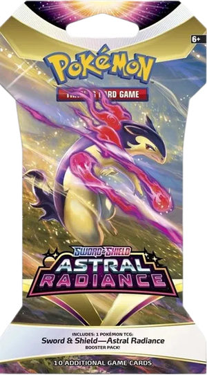 Pokemon Sword & Shield Astral Radiance Sleeved Booster Pack