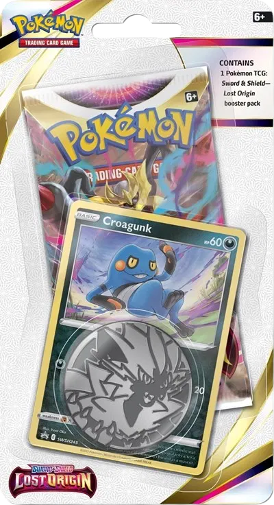 Pokémon Lost Origin Single Pack Blister [Croagunk]