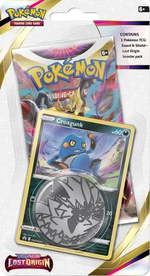 Pokémon Lost Origin Single Pack Blister [Croagunk]