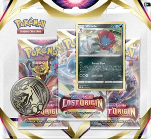 Pokémon Lost Origin 3-Pack Blister [Weavile]