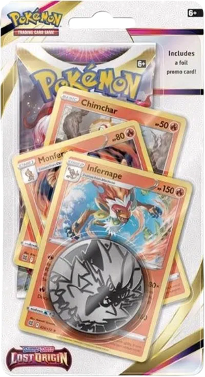 Pokémon Lost Origin Single Pack Blister [Chimchar Evolution Line]