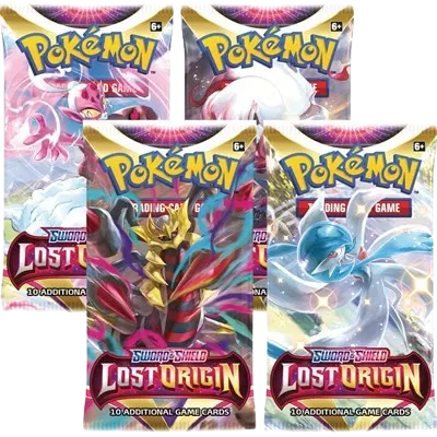 Pokémon Lost Origin Art Set [4 Booster Packs]