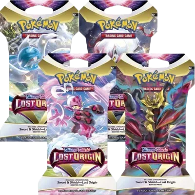 Pokémon Lost Origin Art Set [4 Sleeved Booster Packs]