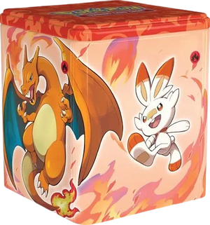 Pokémon Stacking Tin [Fire Type Charizard & Scorbunny]