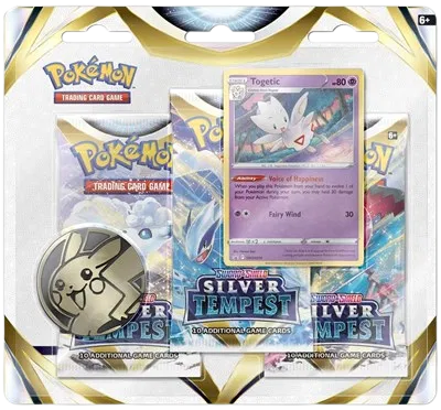 Pokémon Silver Tempest 3-Pack Blister [Togetic]