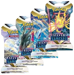 Pokémon Silver Tempest Art Set [4 Sleeved Booster Packs]