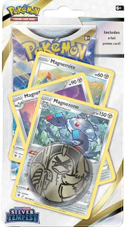 Pokémon Silver Tempest Single Pack Blister [Magnemite Evolution Line]
