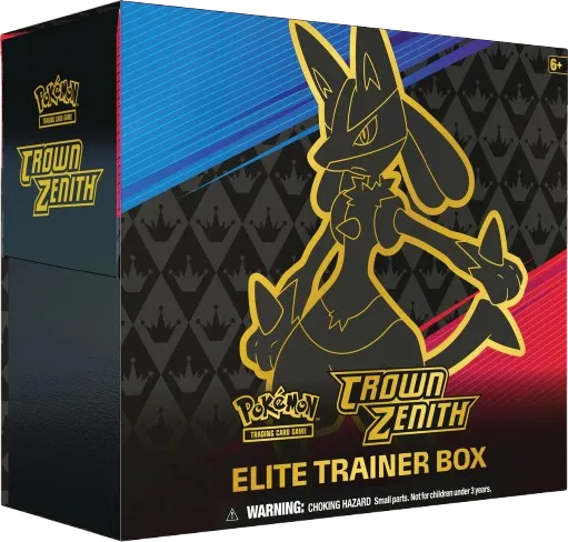 Pokémon Crown Zenith Elite Trainer Box [Lucario]