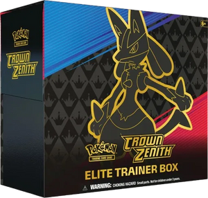 Pokémon Crown Zenith Elite Trainer Box [Lucario]