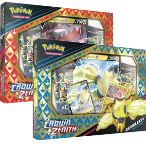 Pokémon Crown Zenith Collection Bundle [Regieleki V & Regidrago V]