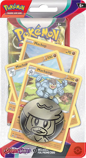 Pokémon Scarlet & Violet Single Pack Blister [Machop Evolution Line]
