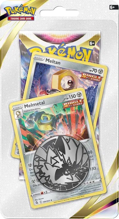 Pokemon Sword & Shield Astral Radiance Premium Checklane Blister [Meltan Evolution Line]