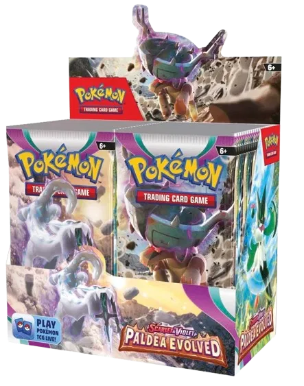 Pokémon Paldea Evolved Booster Box