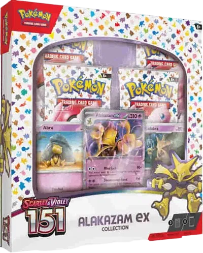 Pokémon 151 Alakazam ex Collection