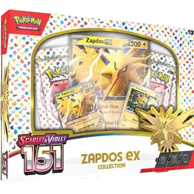 Pokémon 151 Zapdos ex Collection