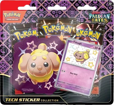 Paldean Fates Tech Sticker Collection [Shiny Fidough]