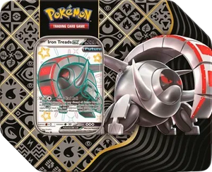 Paldean Fates Tin [Shiny Iron Treads ex]