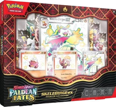 Paldean Fates Skeledirge ex Premium Collection