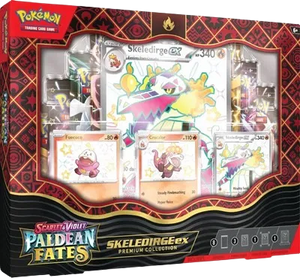 Paldean Fates Skeledirge ex Premium Collection