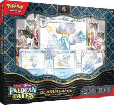 Paldean Fates Quaquaval ex Premium Collection