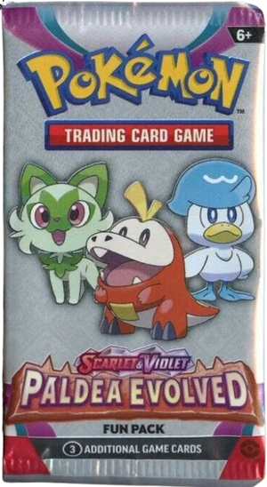Pokémon Paldea Evolved Fun Pack