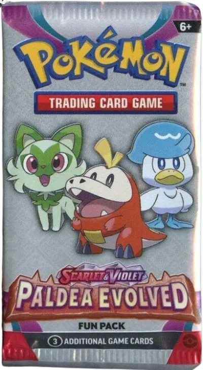 Pokémon Paldea Evolved Fun Pack