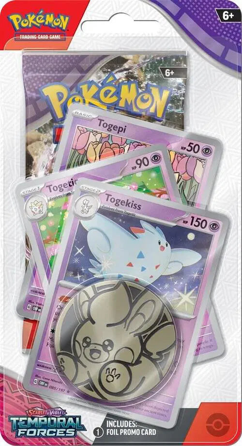 Temporal Forces Premium Checklane Blister [Togekiss Evolution Line]