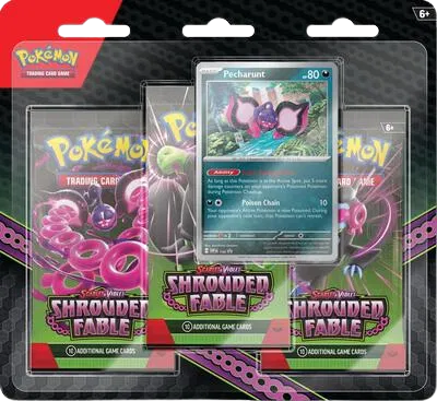 Shrouded Fable 3-Pack Blister (Pecharunt Promo)