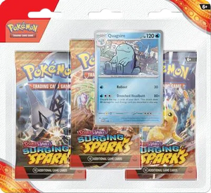 Surging Sparks Triple Blister Pack [Quagsire]