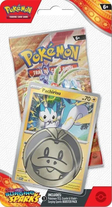 Surging Sparks Premium Checklane Blister [Pachirisu]