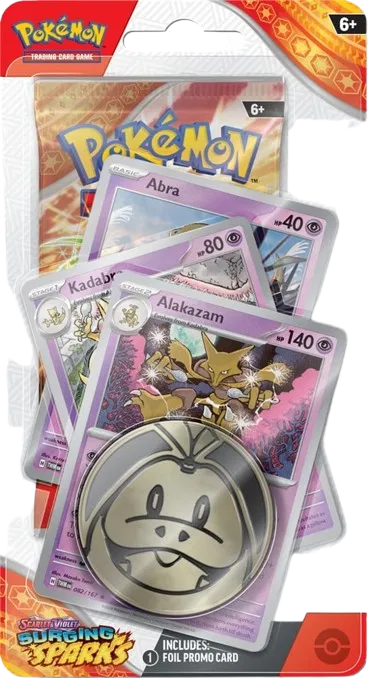 Surging Sparks Premium Checklane Blister [Abra Evolution Line]