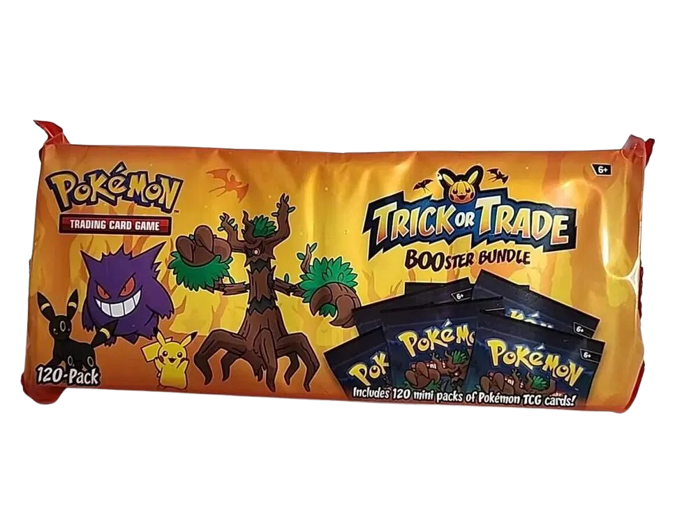 Pokémon TCG Trick or Trade BOOster Bundle (120 Packs)