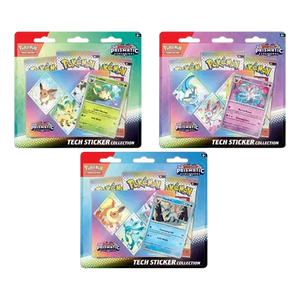 Prismatic Evolutions Tech Sticker Collection [Assorted]