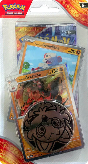 Surging Sparks Premium Checklane Blister [Hisuian Growlithe & Arcanine]