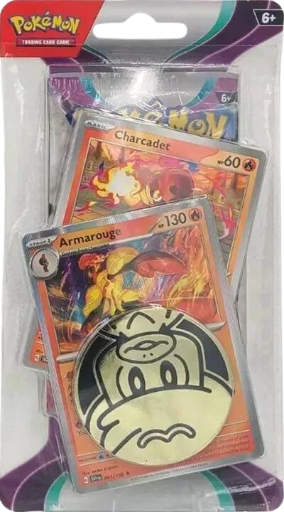 Pokémon Paldea Evolved Single Pack Blister [Armarouge]