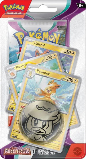 Pokémon Paldea Evolved Single Pack Blister [Pawmot]