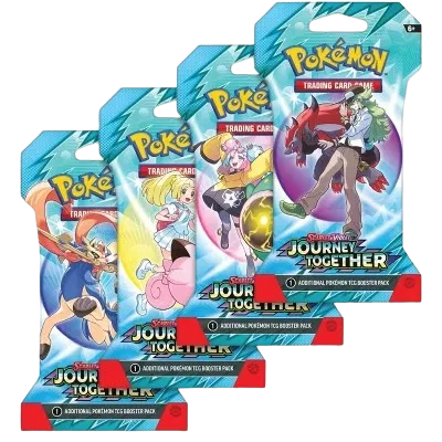 Journey Together Sleeved Booster Pack (4 Art Set)