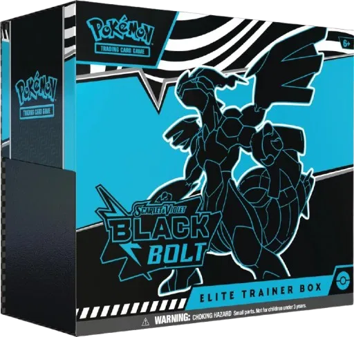 Black Bolt Pokémon Center Elite Trainer Box (Exclusive)