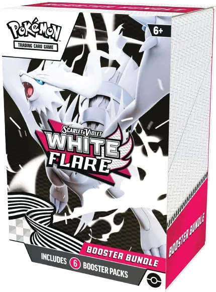 White Flare Booster Bundle (6 Packs)