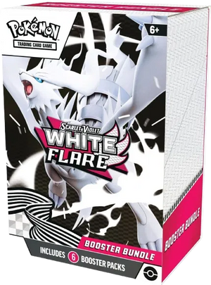 White Flare Booster Bundle (6 Packs)