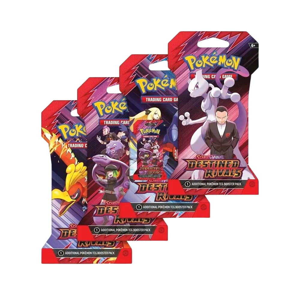 Destined Rivals Sleeved Booster Pack (4 Art Set)
