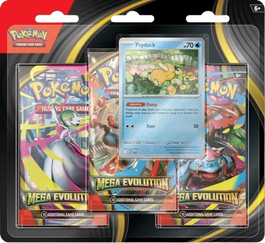 Mega Evolution Triple Blister Pack [Psyduck]