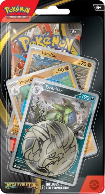 Mega Evolution Premium Checklane Blister [Tyranitar Evolution Line]