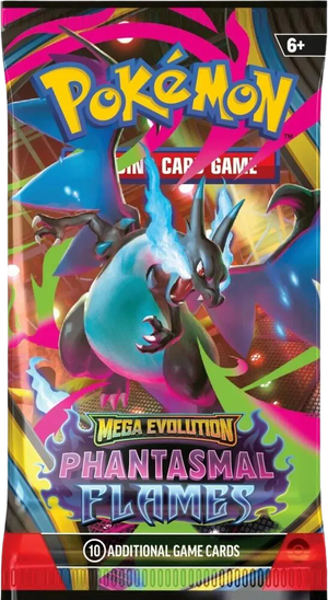 Mega Evolution Phantasmal Flames Booster Pack